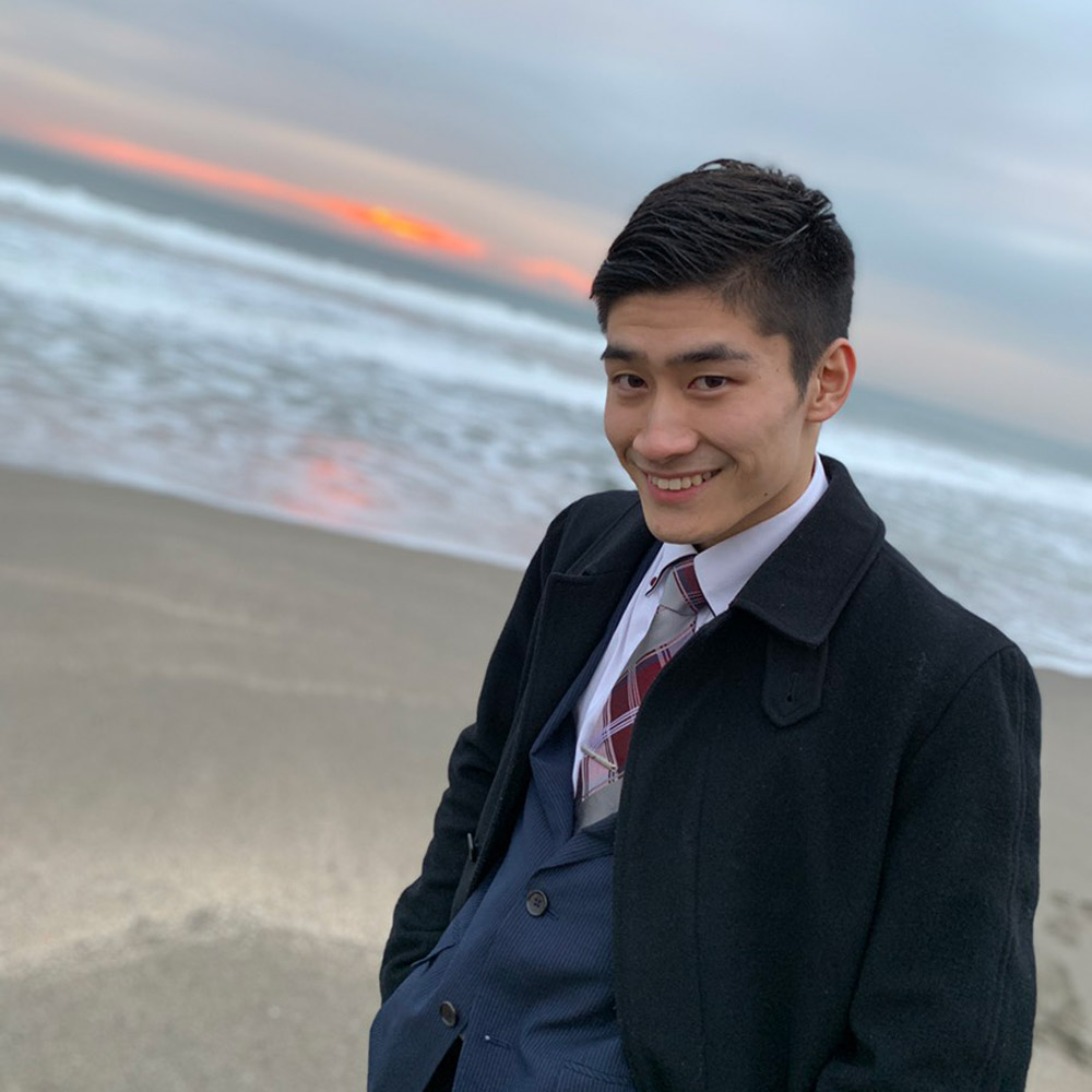 TIB Studentsサポーターの廣岡 駿一さん